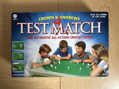 Crown & Andrews Test Match Cricket The Authentic All Action Cricket Game - Image 1 of 4