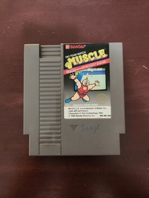 Original Nintendo NES MUSCLE Tag Team Wrestling Bandai Mattel Cartridge Only