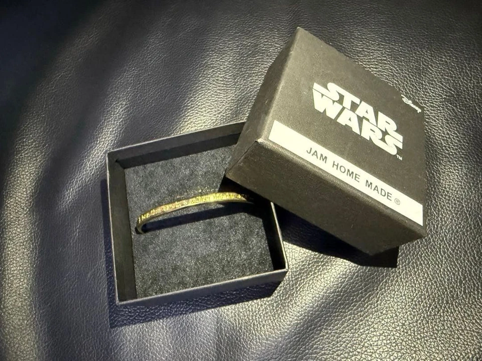 Bracelet en or Star Wars A Long Time Ago Message neuf - Photo 1/3