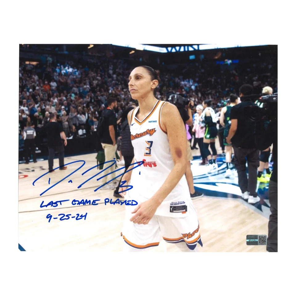 Diana Taurasi Phoenix Mercury Autographed Signed Inscribed 8x10 Photo (CX Auth) - Image 1 of 1
