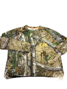 Realtree Mens Camouflage Lightweight Performance Long Sleeve Tee Size XL - Picture 1 of 5