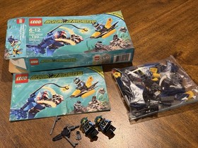 LEGO Aqua Raiders: Angler Ambush (7771) Manual and Box Included