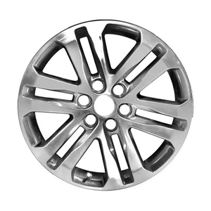 Metallic Polished 6 Double Spoke 18 x 8.5 Refurbished Wheel - Picture 1 of 1