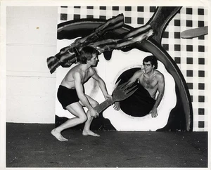 OUTLAWS BALL (1976) Press photo for "NY's first warehouse party" - Picture 1 of 2