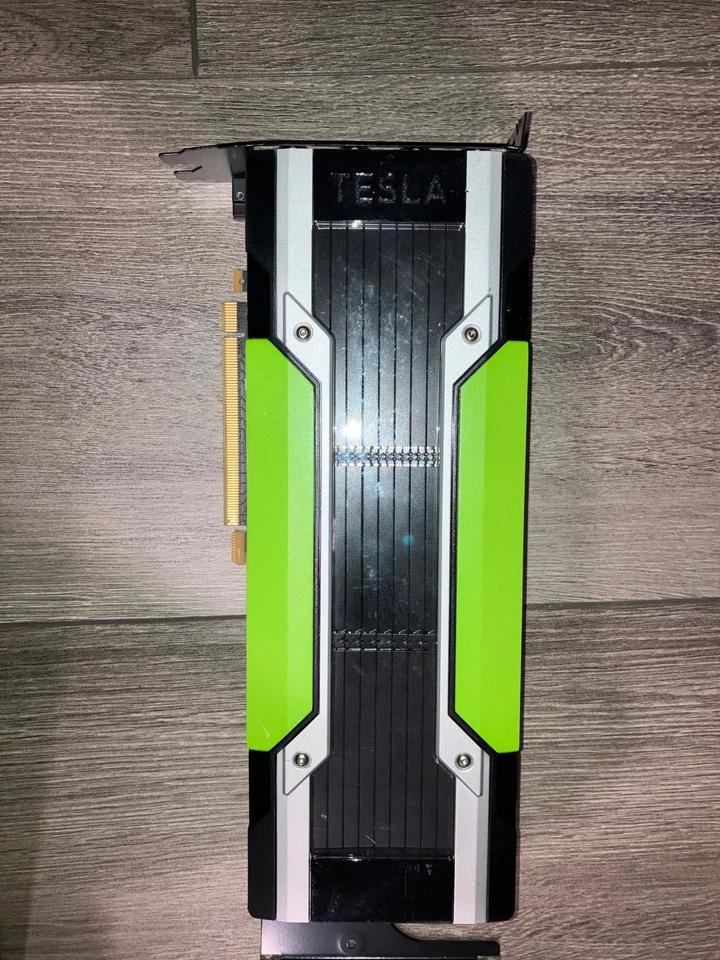 NVIDIA Tesla P40 24GB GDDR5 PCI-E 3.0 x16 GPU Accelerator Card - Image 1 of 2