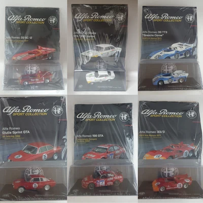 Alfa Romeo Sport Collection 1/43 Lotto 6 Uscite ( 11 - 16) - Immagine 1 di 4
