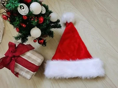 Sombrero de Papá Noel Lentejuelas Navidad Decoración del Hogar Adulto Fiesta de Navidad Foto 1 de 4