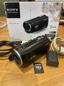 Sony Handycam HDR-CX220E 1080 HD 8.9MP Camcorder - Imagen 1 de 20