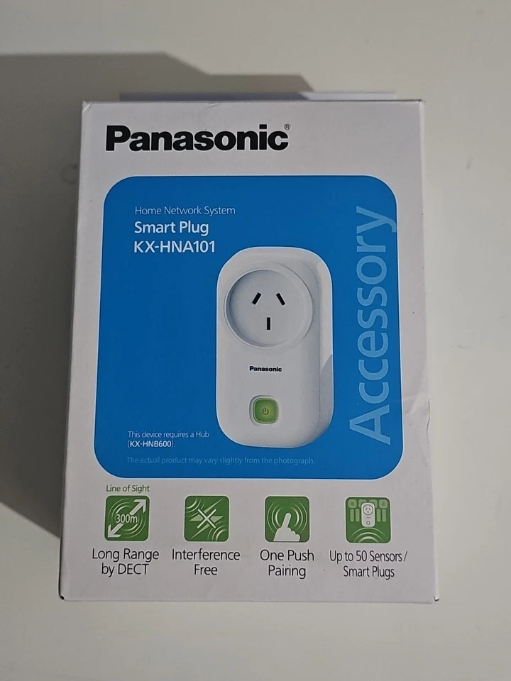 Panasonic Home Monitoring System Smart Plug (KX-HNA101) - Image 1 of 4