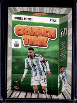 2023 Donruss Lionel Messi Crunch Time #1 Argentina - Image 1 of 2