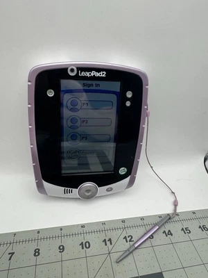 LeapFrog LeapPad2 Explorer Kid's Purple 5-Inch Screen Learning Game System - Image 1 of 4