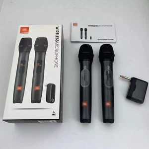 Sistema de micrófono inalámbrico JBL 2 - UHF recargable con receptor batería de 6 horas - Imagen 1 de 6