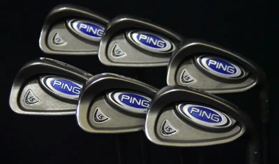 PING I5 IRONS SET 4-9 IRONS REGULAR FLEX, RH, SHAFT 38" (5I) - Image 1 of 4