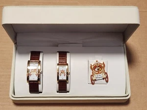 2002 Grand Floridian Disney's Fairy Tale Honeymoons/Wedding 2 Watch & Pin Set - Picture 1 of 6