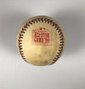 Béisbol firmado por el equipo del juego de estrellas de la Liga Americana 1999 - Imagen 1 de 12
