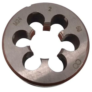 HSS 24mm x 2.0 Metric Die Right Hand Thread M24 x 2mm Pitch - Picture 1 of 4