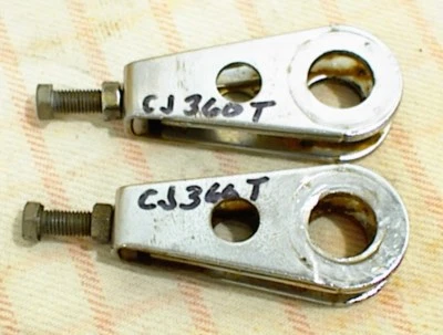 AJUSTADOR EJE CADENA TRANSMISIÓN HONDA CJ360T 360 CROMO CB360 CL360 Foto 1 de 4