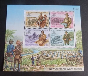 New Zealand 1984 New Zealand Military History MS MS1356 MNH UM unmounted mint - Imagen 1 de 1