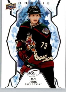 2021-22 Upper Deck Ice #117 Jan Jenik RC Rookie Arizona Coyotes Hockey - Picture 1 of 2