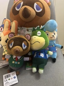 Animal Crossing Plush Lot - Tom Nook, Rover, Cyrus, Kapp’n, Lilian NWT - Picture 1 of 3