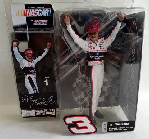 Dale EARNHARDT Sr., #3,  McFarlane Legacy Action Figure, 2003, Childress Racing Cover