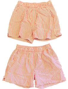 Art Class Girl's Size Extra Large XL (14) Striped Seersucker Shorts - LOT of 2 - Picture 1 of 4
