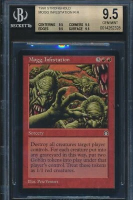 Stronghold Mogg Infestation BGS 9.5 Graded Magic MTG (2328) - Image 1 of 3