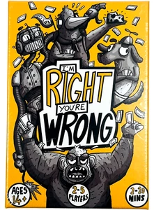 I'm Right, You're Wrong - Classic Edition Card Game - Factory Sealed - Picture 1 of 4
