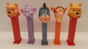 Pez Süßigkeitenspender Menge - Winnie The Pooh Eeyore Tigger Heffalump - Bild 1 von 2