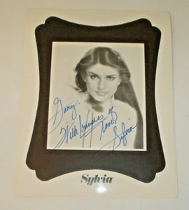 Vintage Sylvia Hutton Country Music Sänger handsigniertes Foto / signed Photograph - Bild 1 von 5