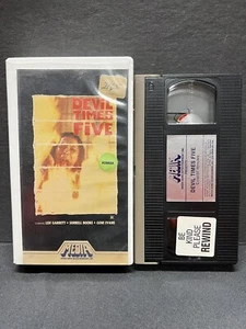 Devil Times Five VHS Tape 1982 Media Home Entertainment, Cut To Fit Clamshell - Picture 1 of 11
