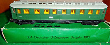 Kleinbahn HO Scale 384 Deutscher D-Zugwagen Baujahr 1910 in Box