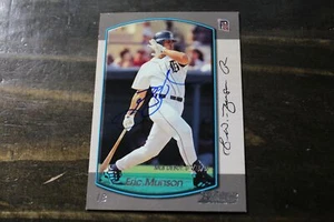 ERIC MUNSON DETROIT TIGERS AUTOGRAPHED CARD - Picture 1 of 1