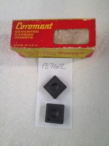 9 NEW SANDVIK SNMG 643 CARBIDE INSERTS GR: 315. COROMANT. USA MADE {B762} - Picture 1 of 1
