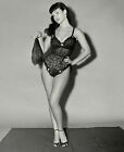 383091 Bettie Page Black Lace WALL PRINT POSTER AU