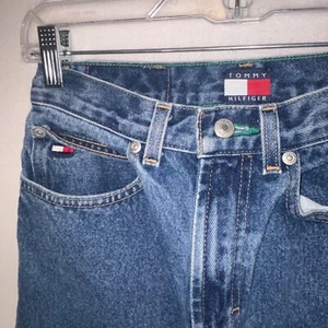VTG 90s Y2K Tommy Hilfiger Youth boys Size 12 Medium Wash Bootcut Jeans - Picture 1 of 5