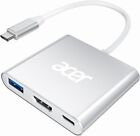 USB C Hub 3 in 1 USB C to HDMI Multi-Port Adapter 5Gbps USB 3.0 GEN1 Data Port