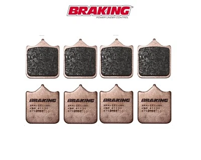 Braking Pastiglie Freno Anteriori Sinter per Benelli 1130 TITANIUM 2005-2007 Foto 1 de 3