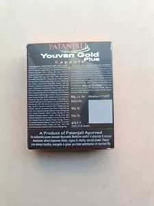 2 X Divya Ayurveda Youvan Gold Plus 20 Capsule per Benessere Sessuale Spedizione Gratuita - Foto 1 di 9