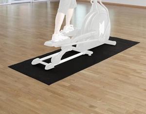 Exercise Fitness Gym 2m Rubber Floor Mat Reduce Treadmill Weights Vibration - Picture 1 of 10