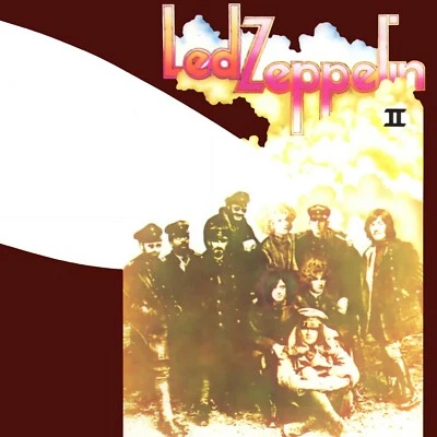 LED ZEPPELIN 2 BANNER HUGE 4X4 Ft Fabric Poster Tapestry Flag album cover art - Image 1 of 3