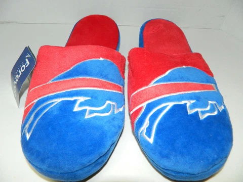 Buffalo Bills TEAM SLIPPERS NFL Mens Size XLARGE 13-14 Sneaker Christmas Gift Cover