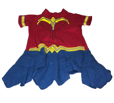 Vestido Disfraz Mujer Maravilla Niños Solo Niño Talla Liga de la Justicia Marca Foto 1 de 4