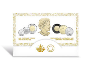 2022 Dated Last Strikes Canada Uncirculated Set