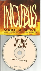 INCUBUS Make a Move ULTRA RARE EUROPE Made PROMO DJ CD single USA seller 2005 - Picture 1 of 1