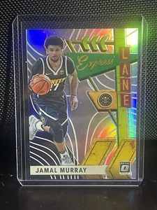2019-20 Jamal Murray #24 Optic Express Lane Silver Prizm Free Shipping - Picture 1 of 2