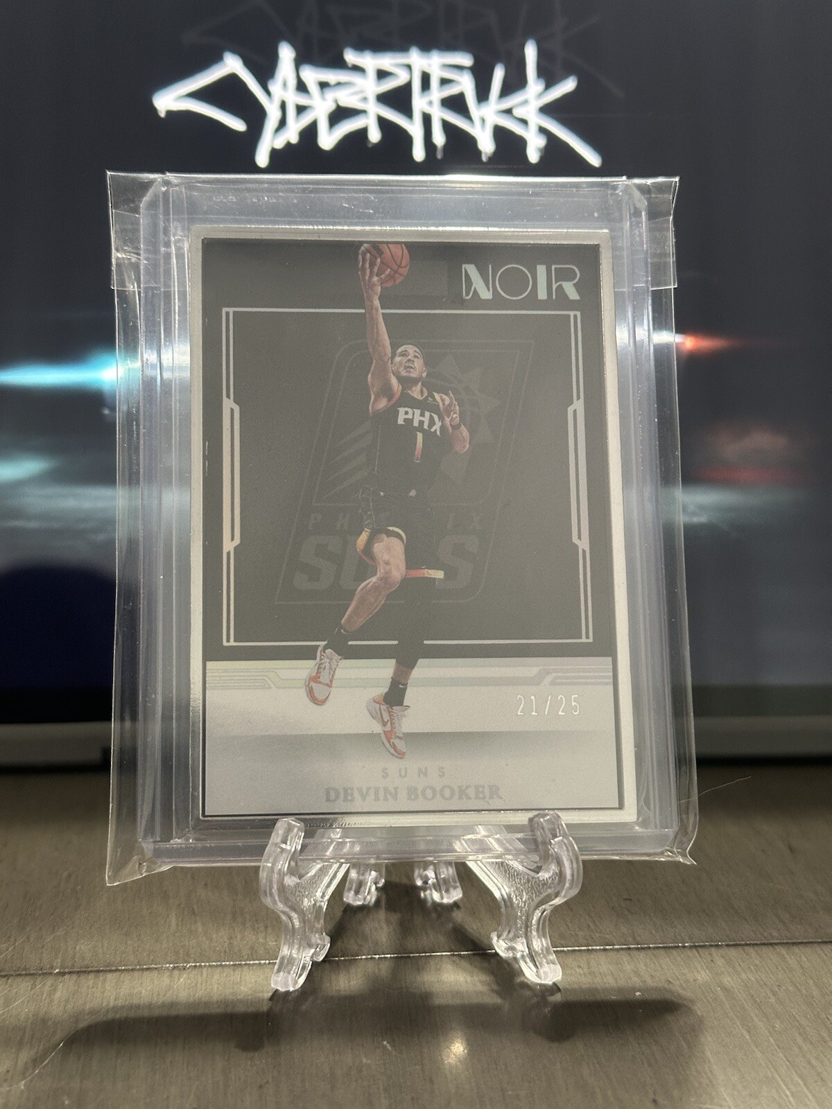 2022-23 Panini Noir DEVIN BOOKER Statement Edition #/25 Metal Frame - Suns SP 🔥