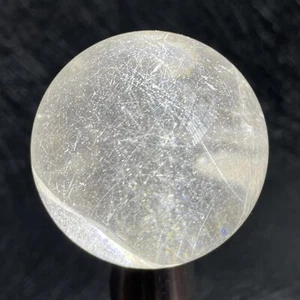 192g Natural Stone Quartz Rutilated Sphere Polished Crystal Ball Healing L179 - Picture 1 of 4