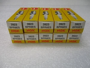 NGK BPR8ES Stock Number 3923 Standard Spark Plugs Box of 10 - Picture 1 of 7