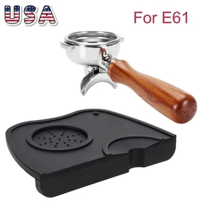 58mm Portafilter For E61 Iberital Bfc Rocket Espresso Tamping Station Tamper Mat - Picture 1 of 20
